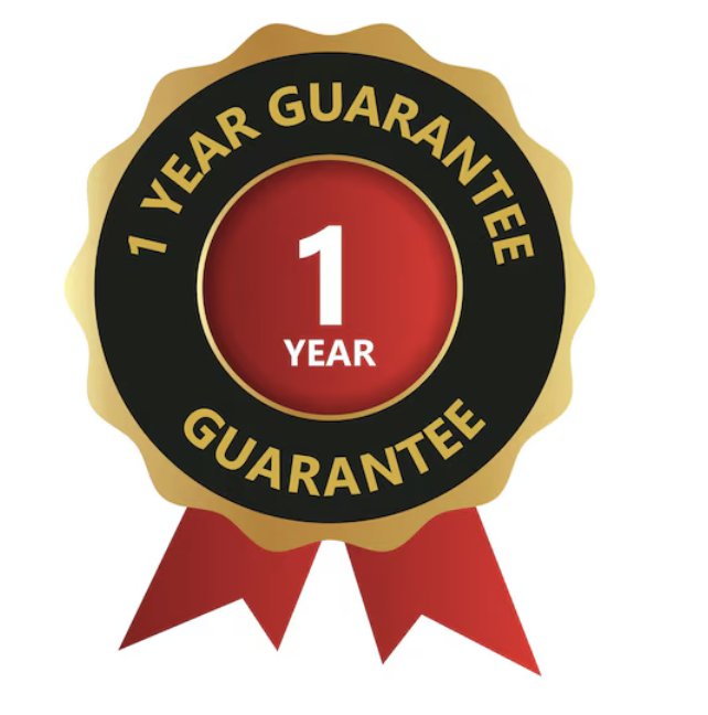 1 Year Guarantee